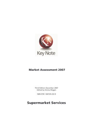 Supermarket services 2007 keynote.pdf - designbusiness - home