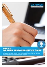 Office - DAHMEN Personalservice GmbH