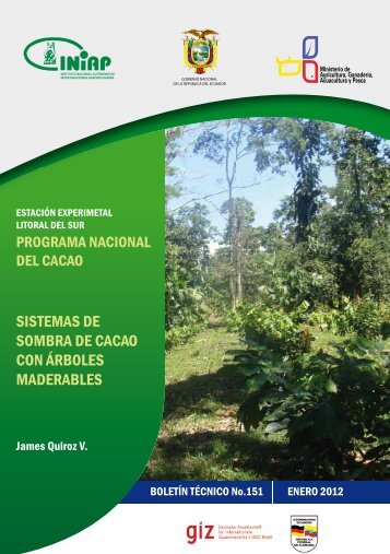 SISTEMAS DE SOMBRA DE CACAO CON ÃRBOLES MADERABLES