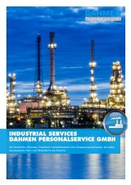 Industrial Services - DAHMEN Personalservice GmbH