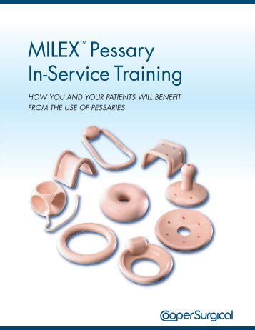 Pessary In-Service Training Guide - CooperSurgical