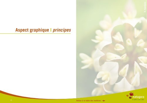 Aspect graphique | principes - Natagora