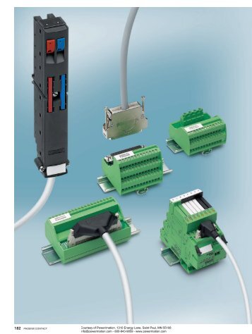 Phoenix Contact INTERFACE System Cabling and ... - Power/mation