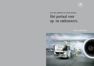 Het portaal voor op- en ombouwers. - Mercedes-Benz