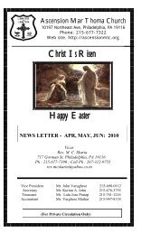 News Letter April - June 2010.pdf - Ascension MarThoma Church