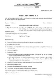 Gemeinderatsprotokoll_2010_03_03 (179 KB) - .PDF - Tulfes