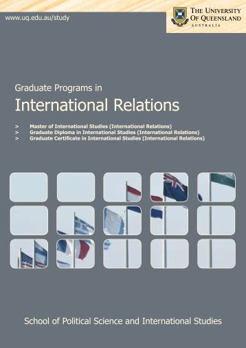 International Relations - School of Political Science and ...