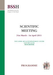 A4 Scientific meeting March 2011 - The British Society for Surgery of ...