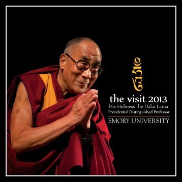 Untitled - The Visit of His Holiness the XIV Dalai Lama - Emory ...