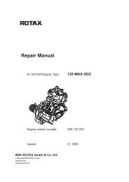 Rotax DD2 repair manual - SRA Karting