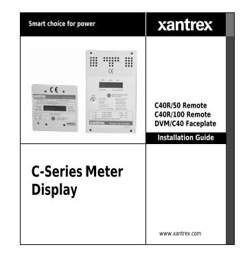 C-Series Meter Display - Techno Sun