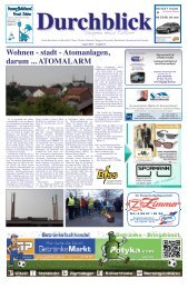 Ausgabe August 2013 der Zeitung Durchblick online - in Waggum