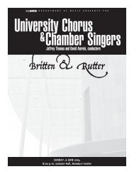 6.6 chorus program reader.indd - UC Davis University Chorus and ...