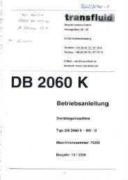 Betriebsanleitung - Bilfinger Gerätetechnik GmbH