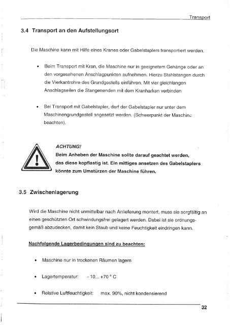 Betriebsanleitung - Bilfinger Gerätetechnik GmbH