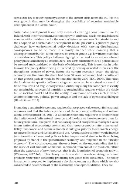 2014-04-22 - Socio Economic Review 2014 - Full text and cover - FINAL