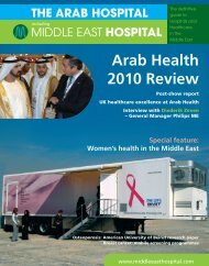 Layout 2 - Middle East Hospital Magazine