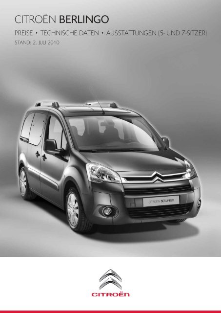 Citroën Berlingo Seitenverkleidung und Ladungssicherung