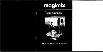 Magimix M25 - Nespresso