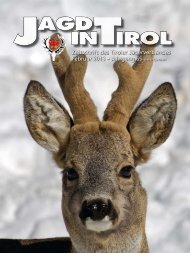 Zeitschrift des Tiroler Jägerverbandes Februar 2013 • Jahrgang 65 ...