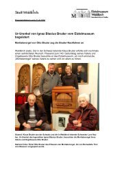 Informationen - Orgelwelt Waldkirch
