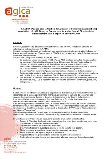Directeur/la Directrice