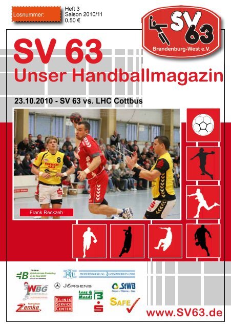 Unser Handballmagazin - SV 63 Brandenburg-West eV