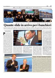 Quante sfide in arrivo per i banchieri - Pioneer Investments