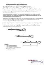 Montageanweisungen Seilklemmen.pdf - Sonneck