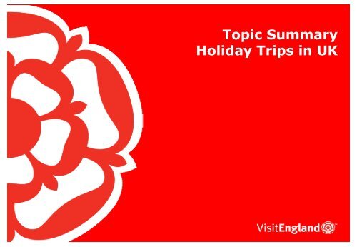 UK Holiday Trips - VisitEngland