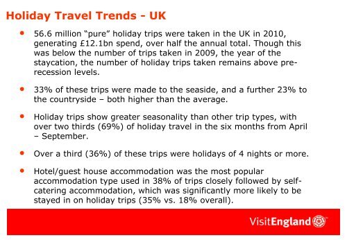 UK Holiday Trips - VisitEngland