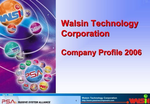 Walsin Technology Corporation - Ropla Elektronik Sp. z oo