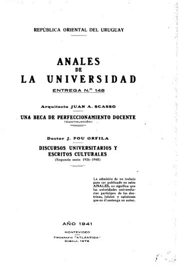 AÃ±o 48, entrega 148 - Publicaciones PeriÃ³dicas del Uruguay