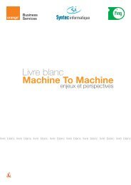 Livre blanc Machine To Machine - Orange Business Services