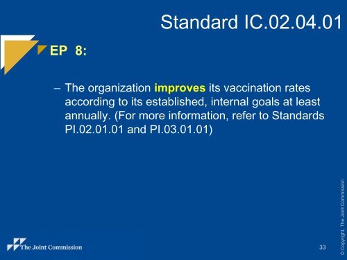 Standard IC.02.04.01 - Joint Commission