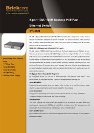 PS-588I 8-port 10M / 100M Desktop PoE Fast Ethernet Switch