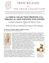 la frick collection propone una mirada al arte espaÃ±ol este otoÃ±o