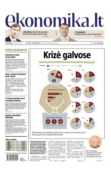 Å IAME NUMERYJE - Ekonomika.lt