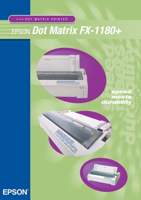 PDF Brochure - Epson