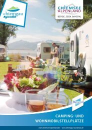 CAMPING UND WOHNMOBILSTELLPLÃTZE - Reisemobil Interaktiv