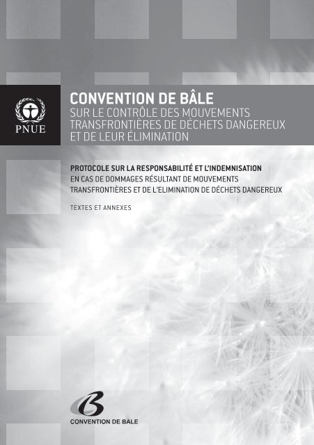 CONVENTION DE BÂLE - Basel Convention
