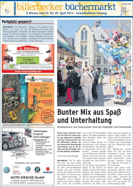 StadtAnzeiger Dülmen 17 2014