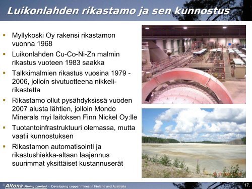 Kylylahden kaivos ja rikastamo (pdf) - TEM Toimialapalvelu