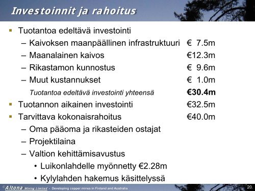 Kylylahden kaivos ja rikastamo (pdf) - TEM Toimialapalvelu