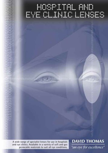 PDF file - David Thomas Contact Lenses