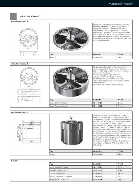 FachhÃ¤ndler Preisliste waterstation - Rieber GmbH & Co. KG