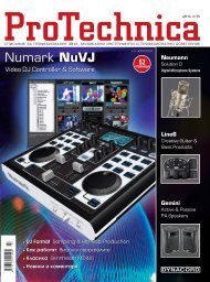 Numark NuVJ - Pro Audio & Lighting Magazine