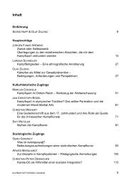 Inhaltsverzeichnis (PDF) - FELDHAUS VERLAG