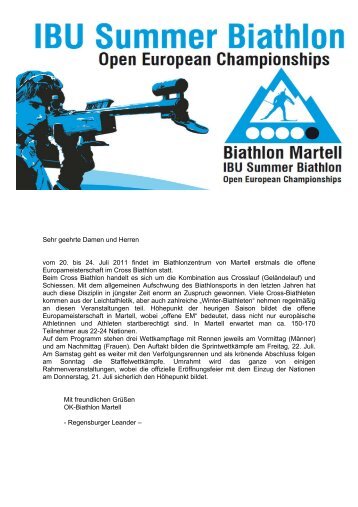 Cross Biathlon Europameisterschaft in Martell - GemNova.net