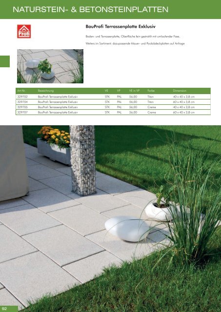 Gartenbau Katalog